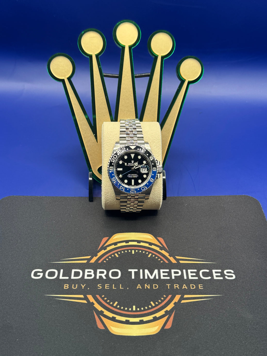 Rolex GMT-Master II "Batgirl" Stainless Steel Black Dial Jubilee Bracelet - 126710BLNR - 2019