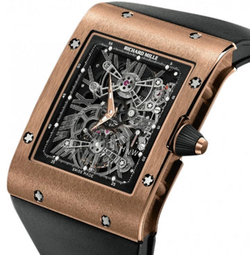 Richard Mille Manual Winding Tourbillon Extra Flat Red Gold RM 017 - BRAND NEW