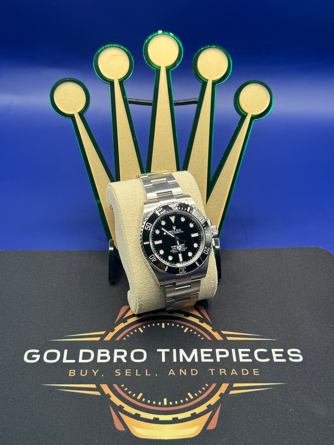 Rolex Submariner No Date Stainless Steel Black Dial 41mm - 124060 - 2024