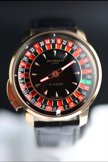 Jacob & Co. Casino Tourbillon Rose Gold Watch - CA100.40.AA.AA.ABALA - 2024