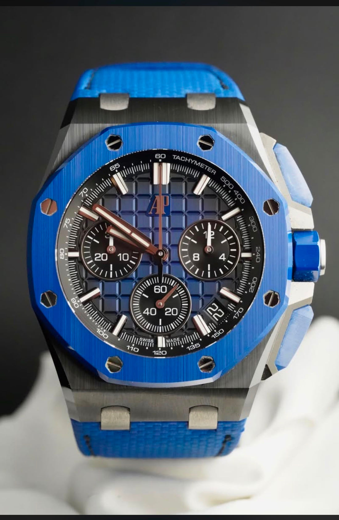 Audemars Piguet Offshore Chronograph 43mm Ceramic Blue Dial 26420CE.OO.A043VE.01 - 2023