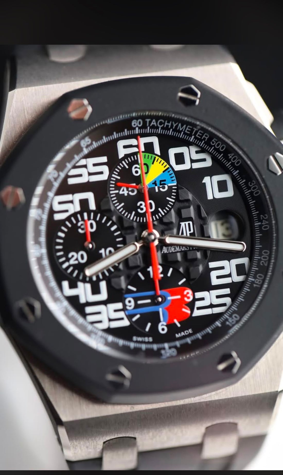Audemars Piguet Royal Oak Offshore "Rubens Barrichello" Titanium Black Dial 42mm - 2026