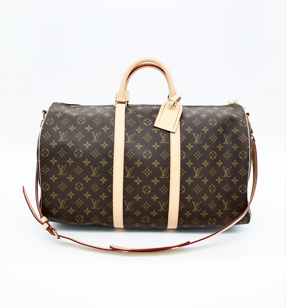 Louis Vuitton Monogram Keepall Bandouliere 55 dust bag