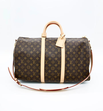 Louis Vuitton Monogram Keepall Bandouliere 55 dust bag