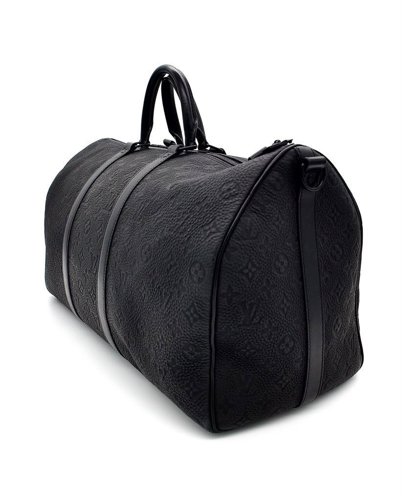 Louis Vuitton Black Taurillon Monogram Keepall 50 Dust Bag  - Pre-Owned