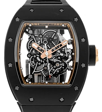 Richard Mille Manual Winding Bubba Watson Black Ceramic "Asia Edition" RM 055 - BRAND NEW